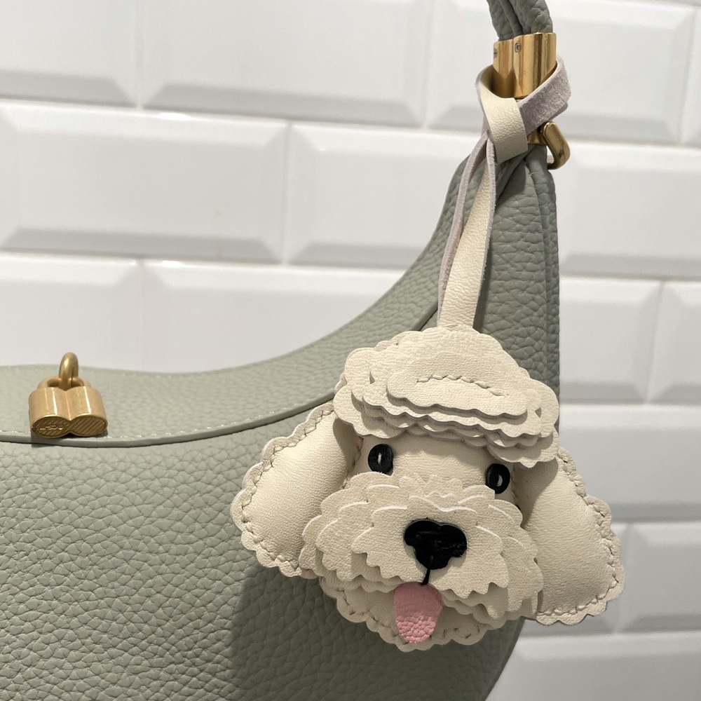 DoggieBag* Lux leather bag charm